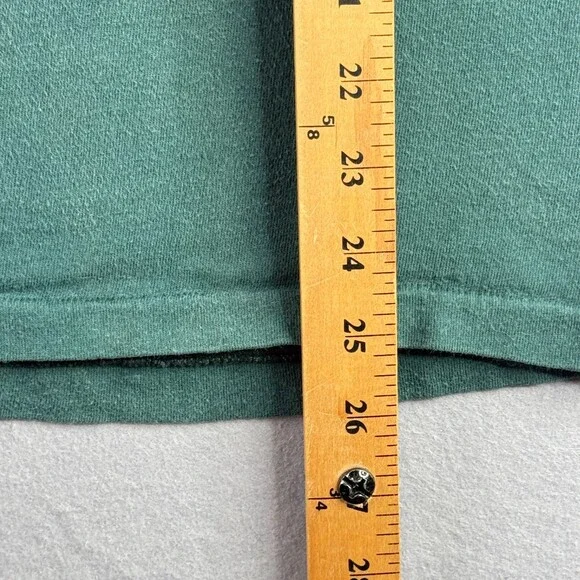 Vintage Banana Republic Shirt Mens Large Green Travel Safari Single Stitch * - Picture 6 of 15